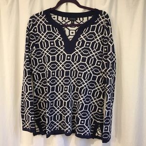 Lands End tunic sweater, size Med